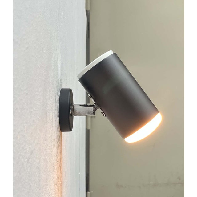 Black Mid-Century Modern German Wall Lamp from Beisl, 1960s For Sale - Image 8 of 18