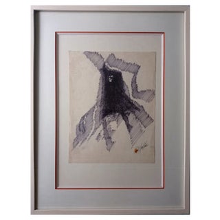 Paul Jenkins, Abstract Composition, Mixed Media on Paper, 1970s-1980s, Framed For Sale