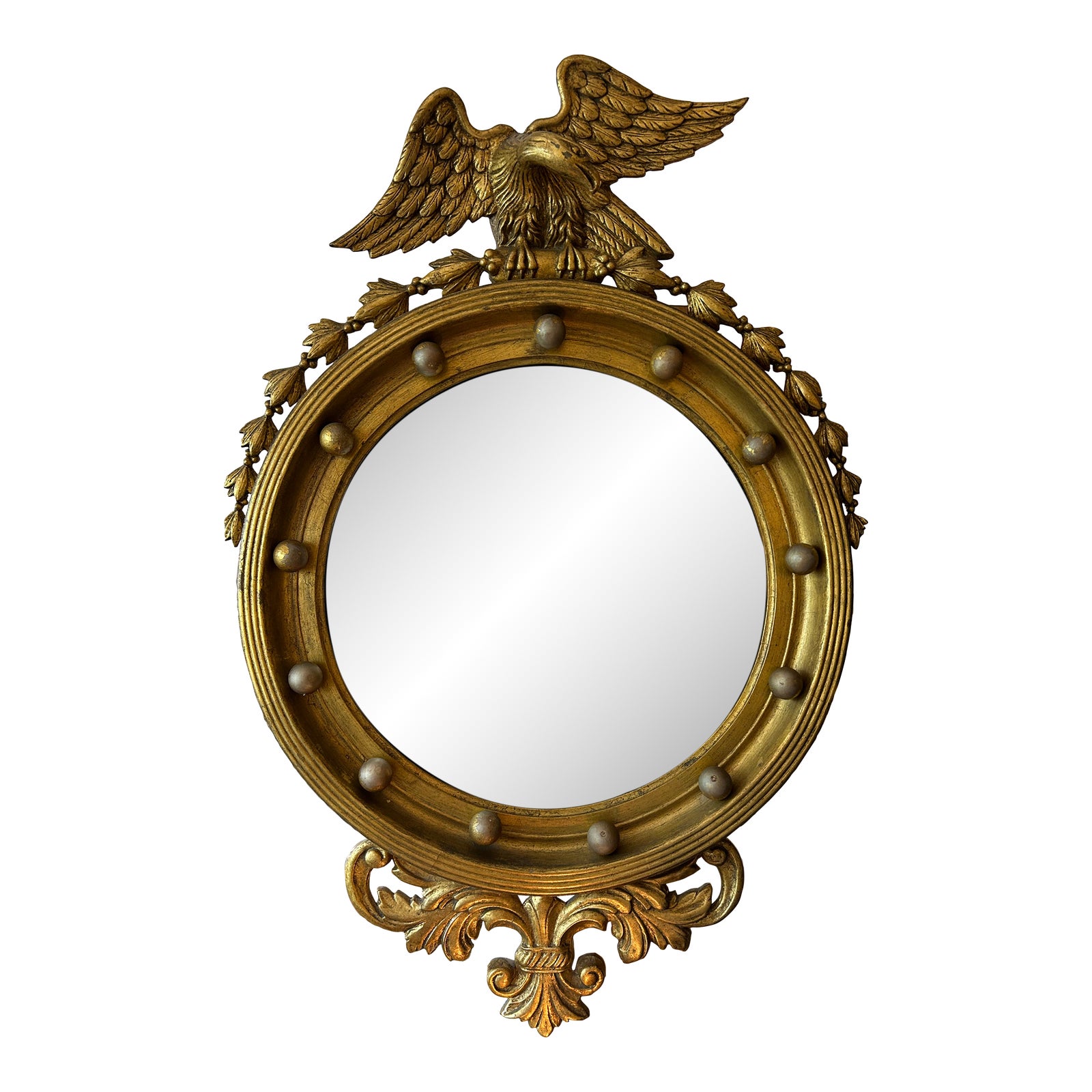 【35％OFF】 Antique 19th Century American Federal Giltwood Eagle 工芸品