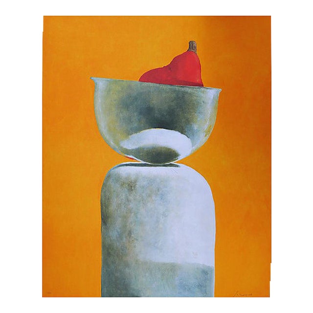 Solstice Lithograph by Julio Larraz, 2007 For Sale