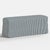 Spritely Home Slipcover for Stoffer Home x Cloth & Company for Lindy Slipcover Dining Bench in Jane Stripe Denim For Sale - Image 4 of 5