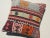 Kilim Rug Pillow Made from old turkish kilims Back side cotton and has closed with a solid hidden zipper size:16" x 16" It...