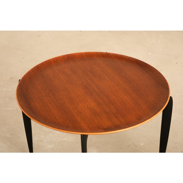 Mid-Century Modern Coffee Table Model 4508 by H. Engholm & Svend Åge Willumsen for Fritz Hansen, Denmark, 1957 For Sale - Image 3 of 12