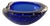 Barovier & Toso Murano Cobalt Blue Glass Bowl For Sale