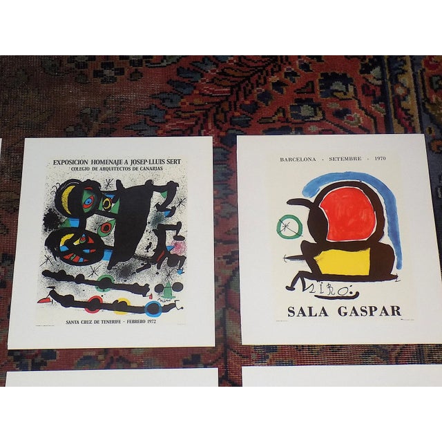 Mid-Century Modern Vintage Mid 20th C. Modern Joan Miro Abstract Lithographs - Set of 12 For Sale - Image 3 of 10