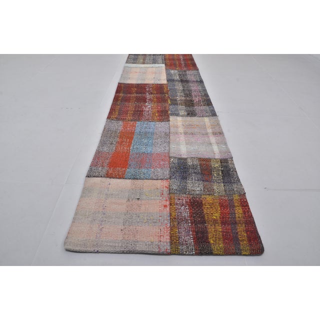 1950s 1950s Anatolian Decorative Kilim Runner For Sale - Image 5 of 10