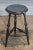 American Late 20th Century Dark Green Windsor Tavern Stool Bench Made by Adriance Heritage Dartmouth, Mass For Sale - Image 3 of 10