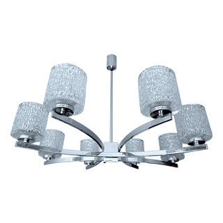 Brutalist Pendant Light from Kaiser-Leuchten, 1970s For Sale
