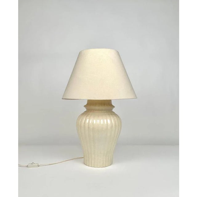Ceramic Table Lamp by Tommaso Barbi for B Ceramiche, Italy, 1970s For Sale - Image 3 of 10