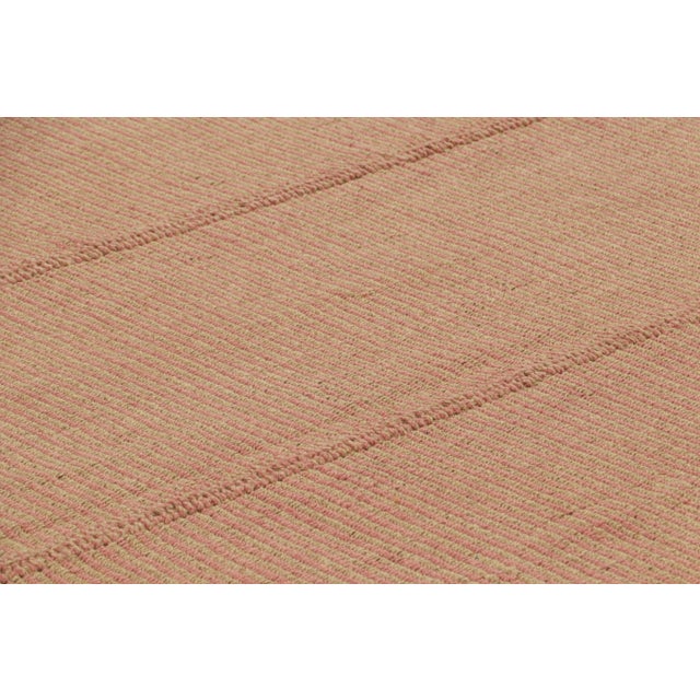 Handwoven in wool, this 8x10 Kilim is from an inventive new contemporary flat weave collection by Rug & Kilim. On the...