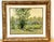 Mid 20th Century Maurice Monnard Impressionist Riverside Landscape with Seated Figures, 1970s For Sale - Image 5 of 12