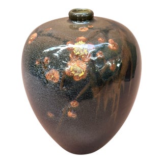 Arts & Crafts Rookwood Black Iris Sara Sax Vase For Sale