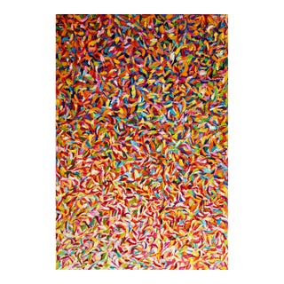 Artist Andrei Sitsko "The Garden 14. Abstract Series" Modern Original Painting For Sale