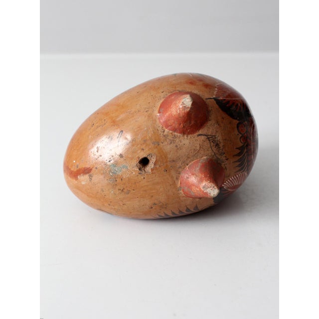 Ceramic Mid-Century Mexican Tonala Bird For Sale - Image 7 of 13