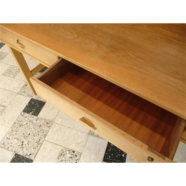 Danish Flip-Top Partner Desk by Jens Quistgaard for Løvig, 1960s For Sale - Image 15 of 18