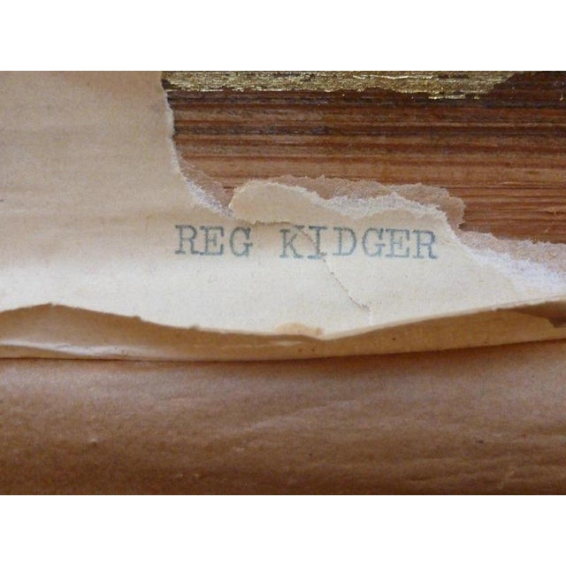 Reg Kidger, Littlehaven, 1960s, Oil Painting, Framed For Sale - Image 4 of 8