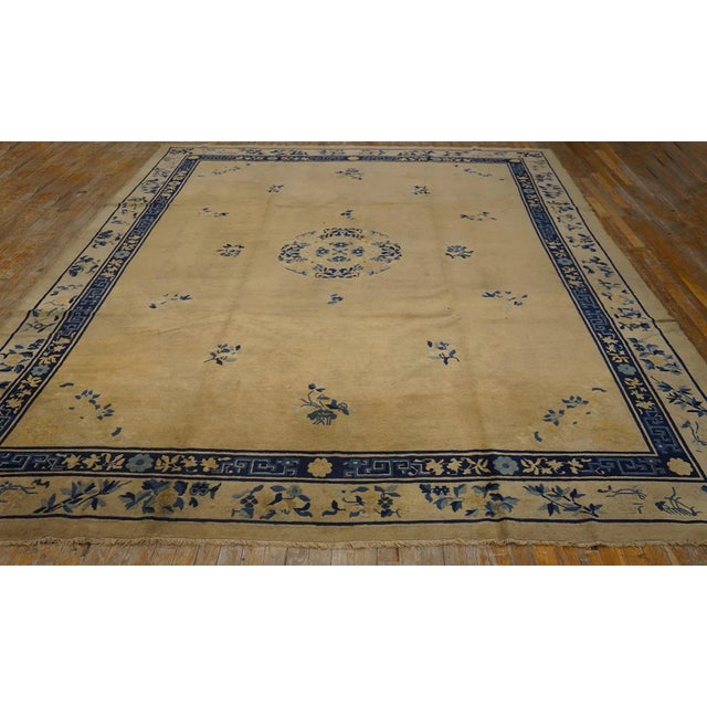 Early 20th Century Chinese Peking Carpet ( 9'1" x 11'7" - 275 x 353 ) Chinese - Peking The commercial Peking carpet is a...