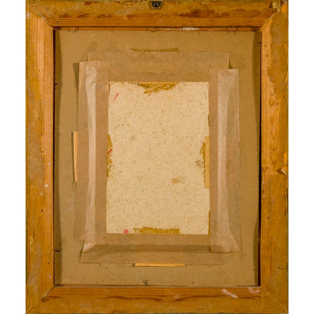 Vittorio Novelli, Still Life with Flowers, 1958, Oil Painting on Cardboard, Framed For Sale - Image 4 of 11