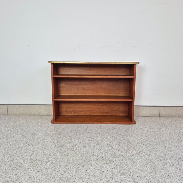 Wood Mid-Century Teak Bookshelf, Denmark, 1960s For Sale - Image 7 of 11