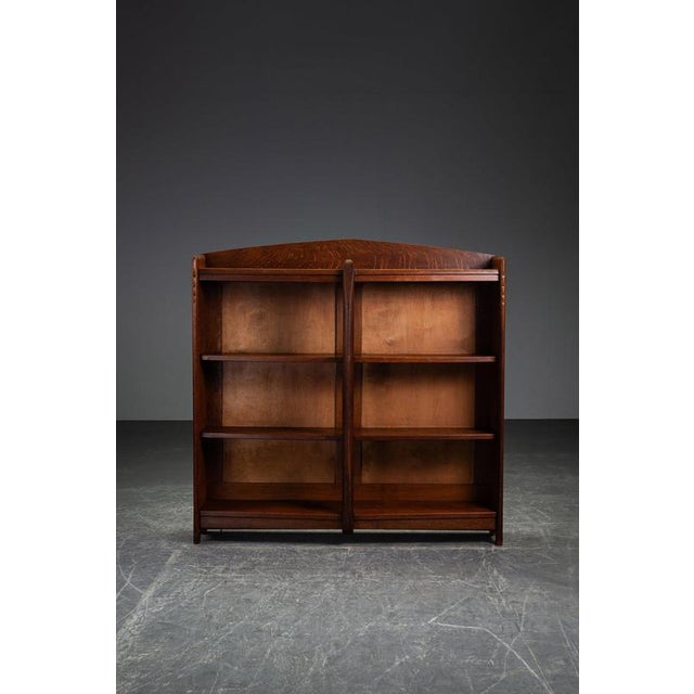 1920s Amsterdam School Shelving period: 1920s origin: The Netherlands dimensions (cm): h128 x w129 x d33 cm dimensions...