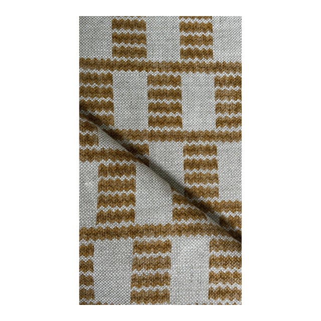 Fermoie Cove COVE-Linen Fabric 7 Yards Knit Backed For Sale