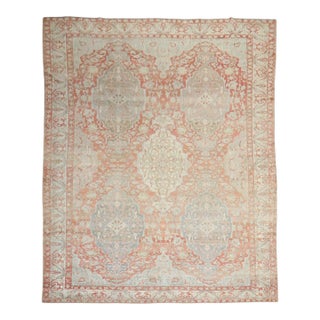 Zabihi Collection Large Scale Persian Antique Bakhtiari Rug For Sale