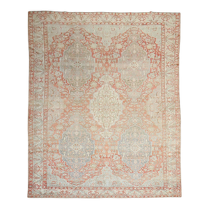 Zabihi Collection Large Scale Persian Antique Bakhtiari Rug