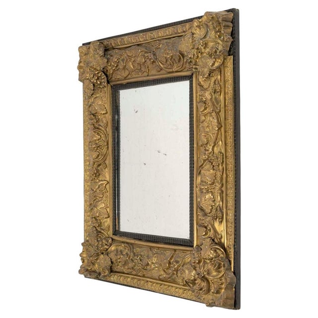 19th Century Napoleon III Mercury Mirror For Sale - Image 10 of 10