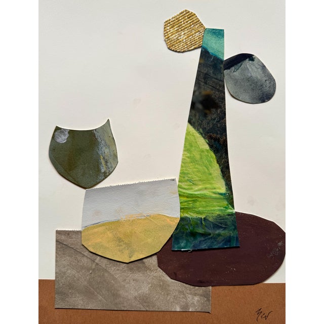 "Magic Still Exists" is an original mixed media collage on paper by Zac Woodiel. This is one of six pieces in the "Magic...