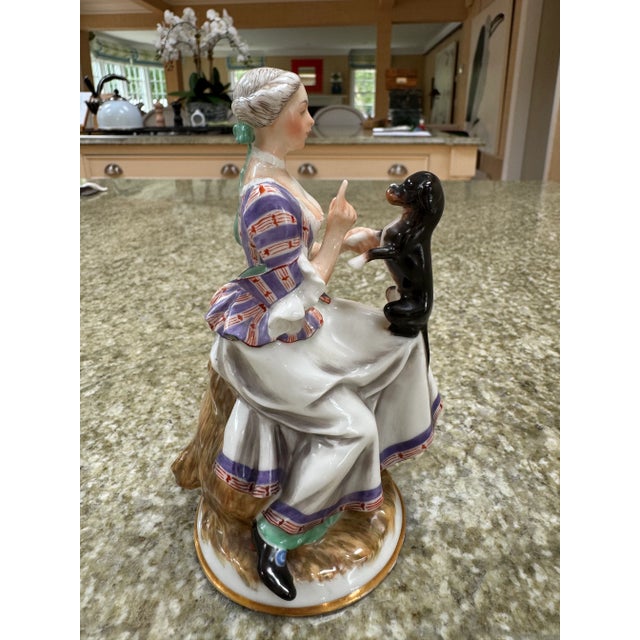 Mid 19th Century A Bing & Grondahl Porcelain Figure Made in Denmark For Sale - Image 5 of 6