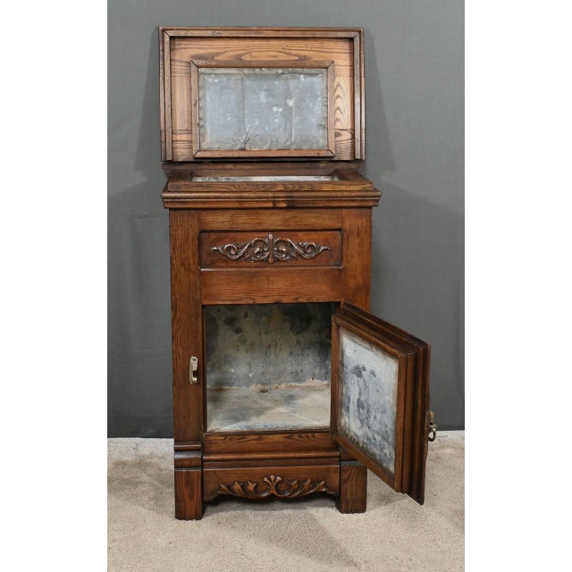 Small Cooler in Oak For Sale - Image 12 of 18