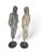 1940s Large Greek Bronze Sculptures, 1940s, Set of 2 For Sale - Image 5 of 12