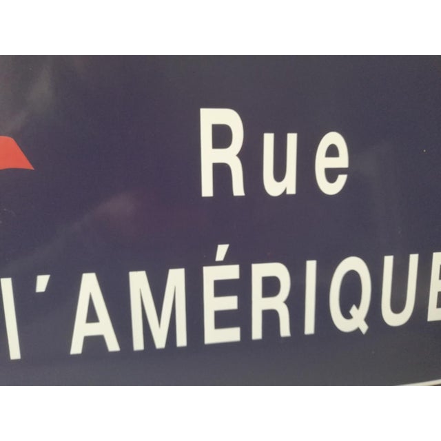 Paint French Enamel Street Sign For Sale - Image 7 of 9