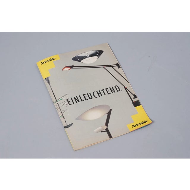 Postmodern Wall Lamp Icaro by Carlo Forcolini for Artemiede, 1984 For Sale - Image 9 of 10