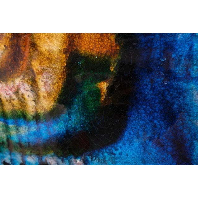 Abstract Ceramic Wall Plaques, Germany, 1965, Set of 3 For Sale - Image 4 of 12