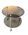 French Brass and Smoked Glass Coffee Table, 1970s For Sale - Image 4 of 6