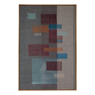 Spigolatura 89 Handwoven Wall Art by Susanna Costantini For Sale