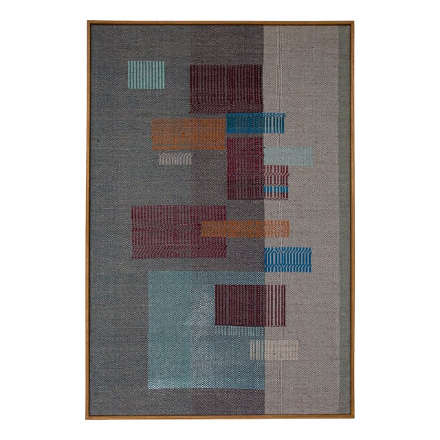 Spigolatura 89 Handwoven Wall Art by Susanna Costantini For Sale