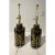 Table Lamps 1950s Gold on Black Mid-Century Modern - A Pair For Sale - Image 10 of 15