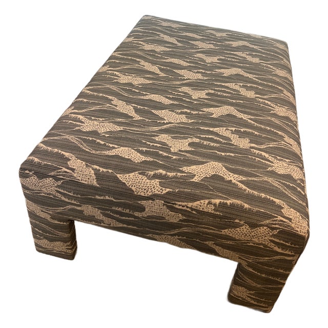 Oversized Stewart Furniture Cocktail Ottoman For Sale