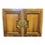 Pair of Vintage Early 70s German Cabinet Doors For Sale