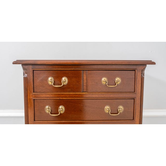 Brown Stickley Mahogany 7 Drawer Lingerie Chest For Sale - Image 8 of 16