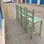 French Country Country French Counter Stools in Set of 4 in Distressed Verdigris Green With an Aged Patina For Sale - Image 3 of 5