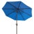 Contemporary Outdoor UV Resistant Ortega 9 ft Auto Tilt Crank Umbrella - Pacific Blue For Sale - Image 3 of 5