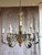 Stunning large-scale Italian Rococo Revival chandelier, circa early 20th century. This impressive fixture features a tall...
