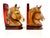 1940s Vintage 1940's Japanese Ceramic Equestrian Horse Head Bookends, a Pair For Sale - Image 5 of 10