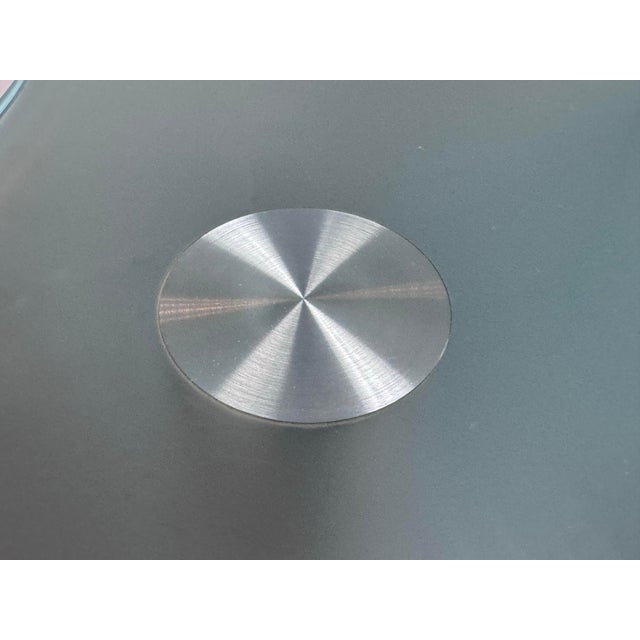 Gallotti & Radice Late 20th Century Glass Shelving Cart For Sale - Image 11 of 12