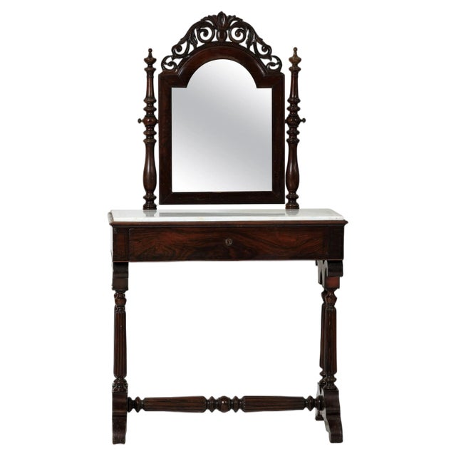 Louis Philippe Mahogany Dressing Table For Sale