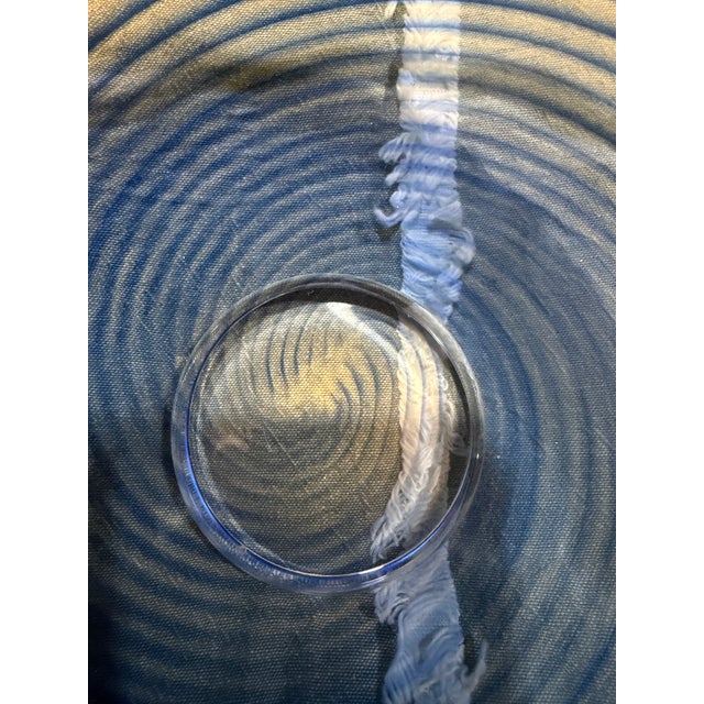 Abstract Expressionism Art Glass Bowl by Young and Constantine For Sale - Image 3 of 10