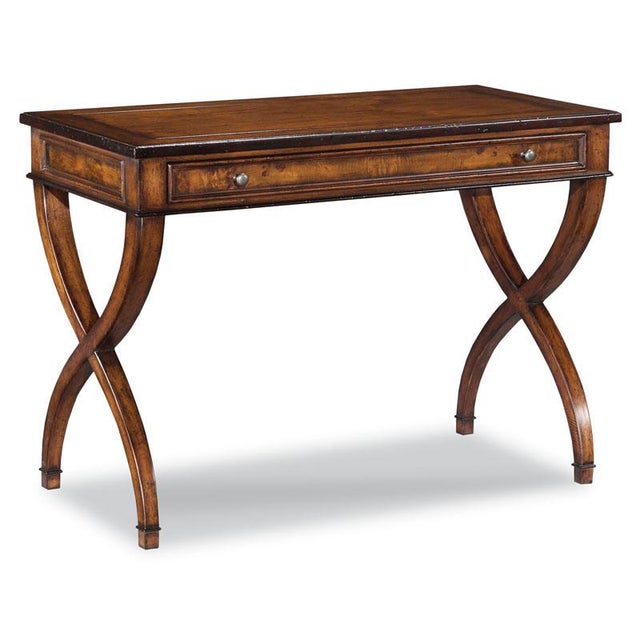 Neoclassical Woodbridge Furniture Bedside Writing Desk Chairish